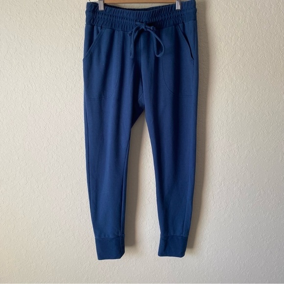 Free People Movement | Women's Sunny Skinny Jogger Sweatpants Size Medium Blue - Picture 2 of 6